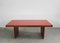 Table in Oak, Brass and Red Laminate by Gio Ponti, Italy, 1950s, Image 3