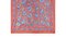 Wandteppich Suzani aus Seide mit Blumendekor 7