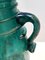 Vintage Teal Scavo Glass Vase attributed to Seguso, Italy, 1950s, Image 6