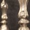 Italian Silvered Metal Candelabras, 1950s, Set of 2, Image 3