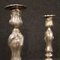 Italian Silvered Metal Candelabras, 1950s, Set of 2, Image 10