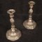 Italian Silvered Metal Candelabras, 1950s, Set of 2, Image 8