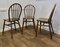 Beech and Elm Windsor Country Dining Chairs, 1920s, Set of 4, Image 3