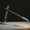 White Desk Lamp with Black Parts, 1980s 2