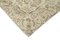 Tapis Vintage Fait Main en Laine Beige 4