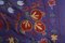 Usbekischer Wandteppich Suzani aus Seide mit Granatapfel-Stickerei 6