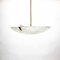 Ceiling Lamp in Brass & Ice Glass attributed to J.T. Kalmar, 1960s, Image 3