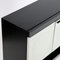 Brutalist Black and White Oak Bar Cabinet, 1970s, Image 15