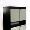 Brutalist Black and White Oak Bar Cabinet, 1970s, Image 6