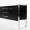 Sideboard aus Chrom & Eiche, 1970er 2