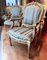 Antique Italian Louis XVI Giltwood Armchairs, Set of 6 3