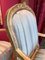 Antique Italian Louis XVI Giltwood Armchairs, Set of 6 3