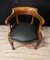 Vintage Walnut Office Armchair 2