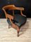 Vintage Walnut Office Armchair 3