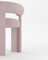 Collector Modern Cassette Chair Fully Upholstered in Bouclé Pink Fabric by Alter Ego 2