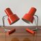 Orange Table Lamps attributed to Josef Hurka for Napako, 1970s, Set of 2 1
