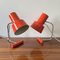 Orange Table Lamps attributed to Josef Hurka for Napako, 1970s, Set of 2, Image 3