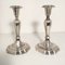 Neoclassical Candlesticks in Silver, Set of 2 1