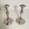 Neoclassical Candlesticks in Silver, Set of 2 2