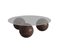 Globe Lux Coffee Table with Glass Top by Ziba Homes, Image 3