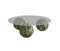 Globe Lux Coffee Table with Glass Top by Ziba Homes 5