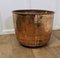 19th Century Copper Log Bin or Cauldron Planter 7