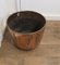 19th Century Copper Log Bin or Cauldron Planter 4