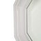 Octagonal Wall Mirror in White Painted Walnut from Bottega Gadda Milano, 1970s, Image 4