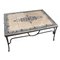 Spanish Wrought Iron and Tiles Coffee Table, Image 1