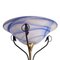 Art Deco Stehlampe aus Muranoglas AV Mazzega zugeschrieben, 1950er 4