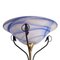 Art Deco Style Floor Lamp in Murano Glass attributed to AV Mazzega, 1950s, Image 4