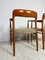 Danish No. 56 Dining Chairs in Teak by Niels O. Møller for J.L. Møller, 1950s, Set of 2 8