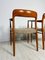 Danish No. 56 Dining Chairs in Teak by Niels O. Møller for J.L. Møller, 1950s, Set of 2, Image 8