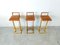Brass Bar Stools from Belgo Chrom / Dewulf Selection, 1970s, Set of 3 10