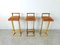 Brass Bar Stools from Belgo Chrom / Dewulf Selection, 1970s, Set of 3 6