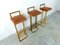 Brass Bar Stools from Belgo Chrom / Dewulf Selection, 1970s, Set of 3 4