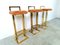 Brass Bar Stools from Belgo Chrom / Dewulf Selection, 1970s, Set of 3 3