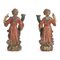 Carved Lacquered and Gilded Carrier Angels, 1600, Set of 2 4