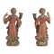 Carved Lacquered and Gilded Carrier Angels, 1600, Set of 2, Image 4