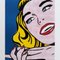 Roy Lichtenstein, Smile Girl, Lithograph, 1980s, Image 2