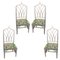 Vintage Árabes Dining Chairs in Bamboo, Set of 4 1
