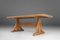 Mid-Century Oak Table, France, 1950s, Image 9
