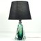 Belgian Glass Table Lamp from Val St Lambert, 1960s 3