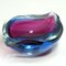 Italian Sommerso Murano Glass Geode Dish, 1960s, Image 7