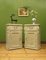 French Painted Bedside Cabinets, 1890s, Set of 2 2