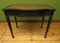 Dark Academia Black Painted Writing Table Desk, 1970s 16