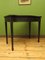 Dark Academia Black Painted Writing Table Desk, 1970s 13