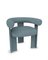 Collector Modern Cassette Chair Fully Upholstered in Famiglia 49 Fabric by Alter Ego 3