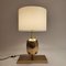 French Table Lamp attributed to Philippe Barbier, 1970s 4