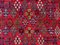 Vintage Middle Eastern Meymeh Rug in Wool, Image 9